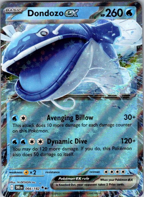 Dondozo ex - 066/182