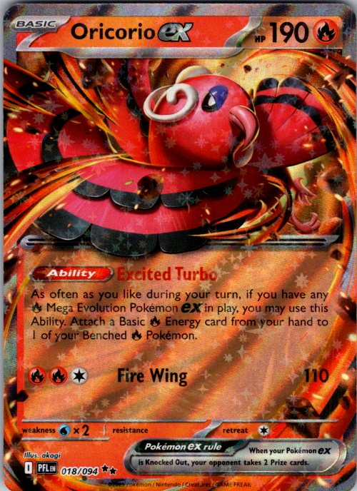 Oricorio ex - 018/094