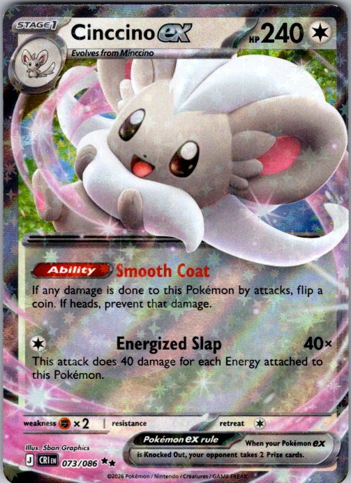Cinccino ex - 073/086