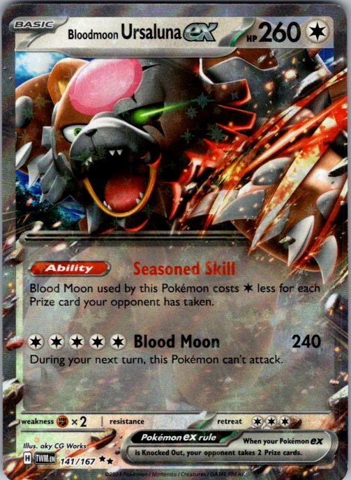 Bloodmoon Ursaluna ex - 141/167