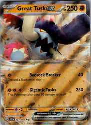 Great Tusk ex - 123/198