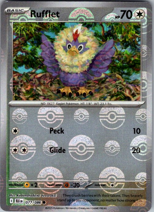 Rufflet (Poke Ball Pattern)