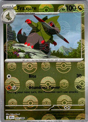 Fraxure (Poke Ball Pattern)