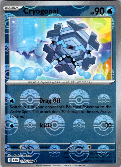 Cryogonal (Poke Ball Pattern)