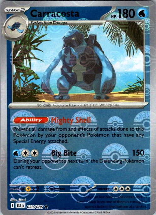 Carracosta (Poke Ball Pattern)