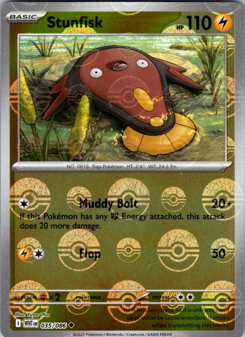 Stunfisk (Poke Ball Pattern)