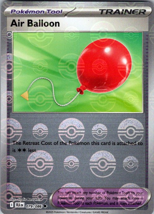Air Balloon (Poke Ball Pattern)
