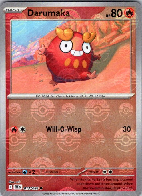 Darumaka (Poke Ball Pattern)