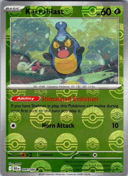 Karrablast (Poke Ball Pattern)