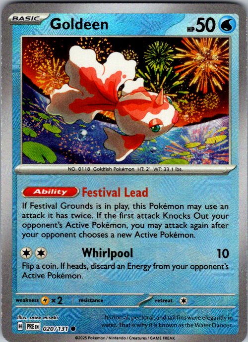 Goldeen (Poke Ball Pattern)