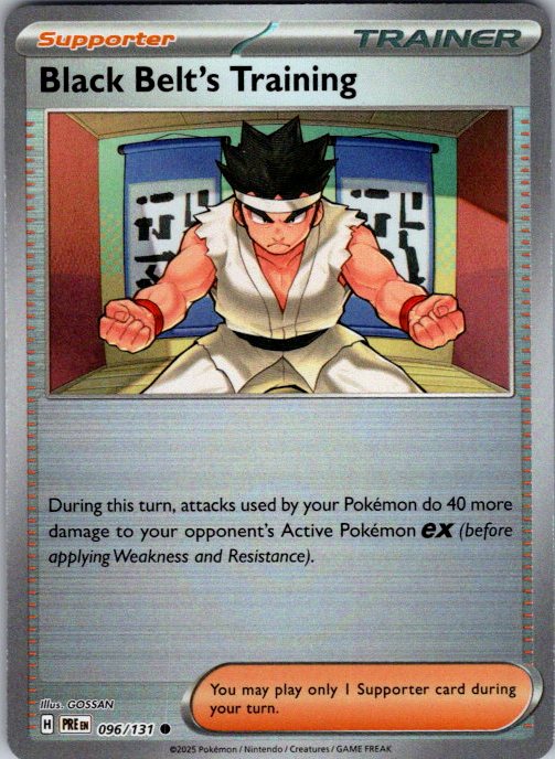 Black Belt's Training - 096/131 (Poke Ball Pattern)