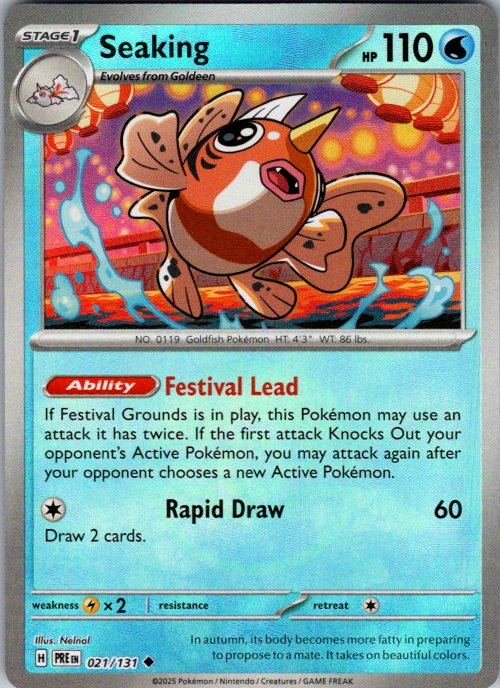 Seaking (Poke Ball Pattern)