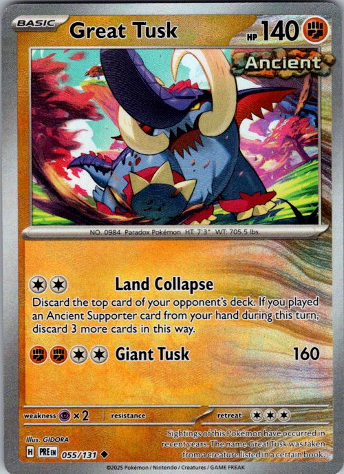 Great Tusk (Poke Ball Pattern)