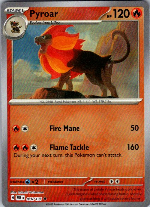Pyroar (Poke Ball Pattern)