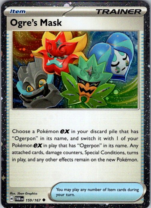 Ogre's Mask - 159/167 (Cosmos Holo)