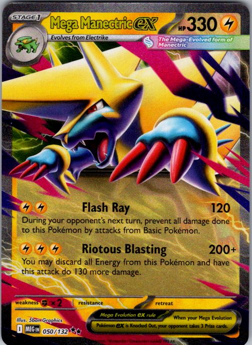 Mega Manectric ex - 050/132