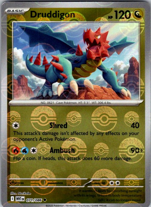 Druddigon (Poke Ball Pattern)
