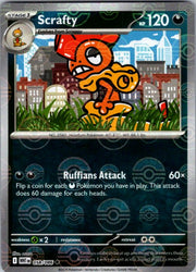 Scrafty (Poke Ball Pattern)