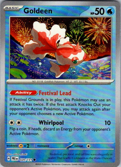 Goldeen (Poke Ball Pattern)