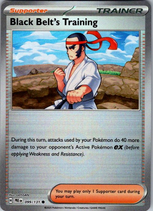 Black Belt's Training - 099/131 (Poke Ball Pattern)