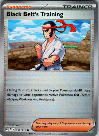 Black Belt's Training - 099/131 (Poke Ball Pattern)