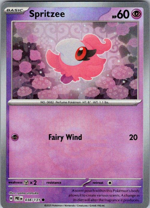 Spritzee (Poke Ball Pattern)