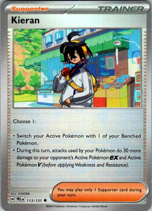 Kieran - 113/131 (Poke Ball Pattern)