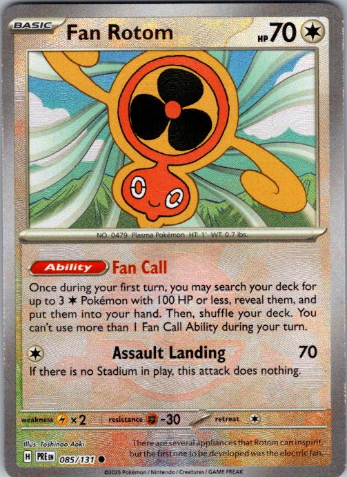Fan Rotom (Poke Ball Pattern)