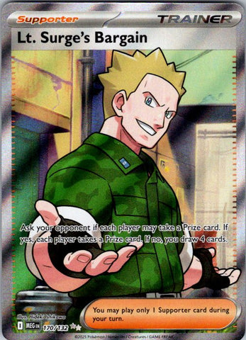 Lt. Surge's Bargain - 170/132
