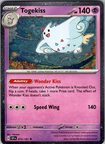Togekiss - 072/191 (Cosmos Holo)