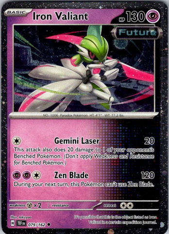 Iron Valiant - 079/162 (Cosmos Holo)