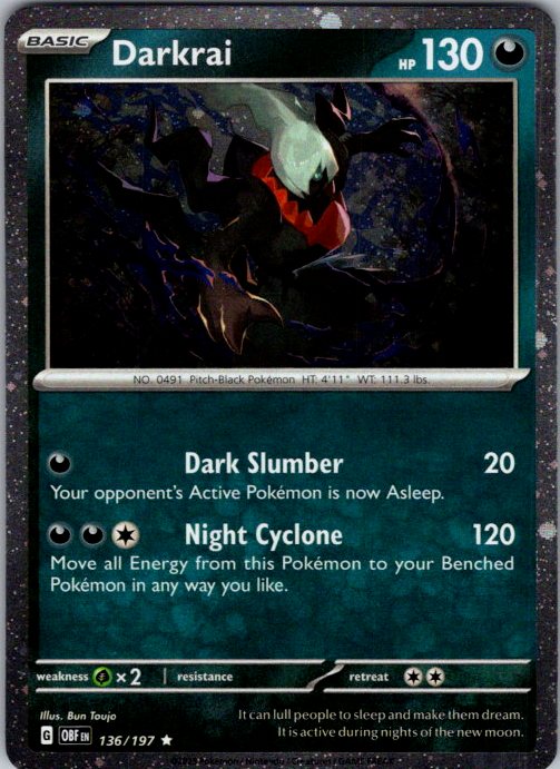 Darkrai (Cosmos Holo)
