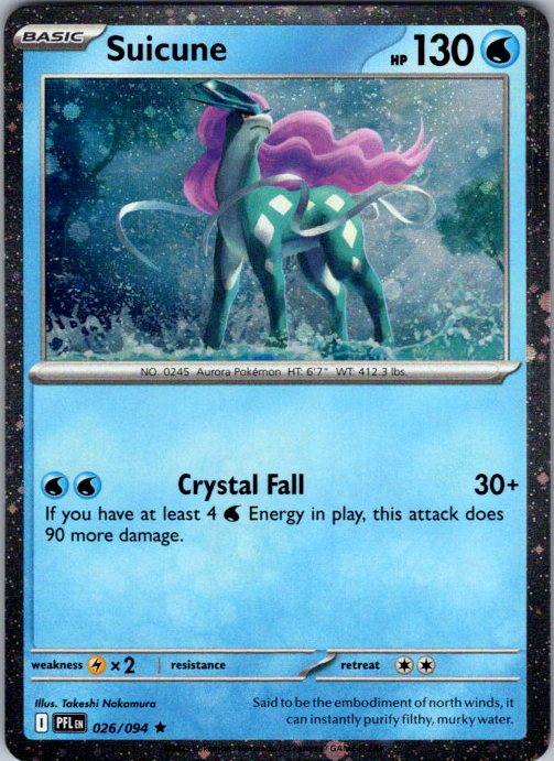 Suicune (Cosmos Holo)