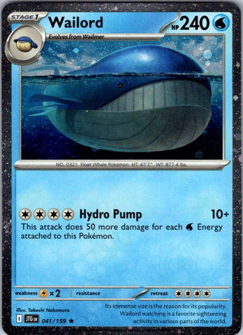 Wailord - 041/159 (Cosmos Foil)