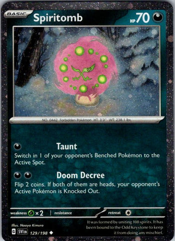 Spiritomb - 129/198 (Cosmos Holo)