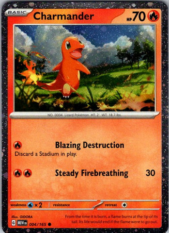 Charmander - 004/165 (Cosmos Holo)