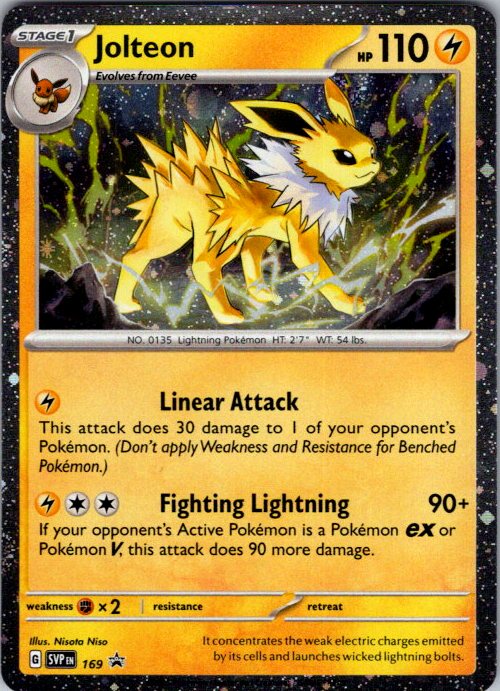 Jolteon - 169 (Cosmos Holo)