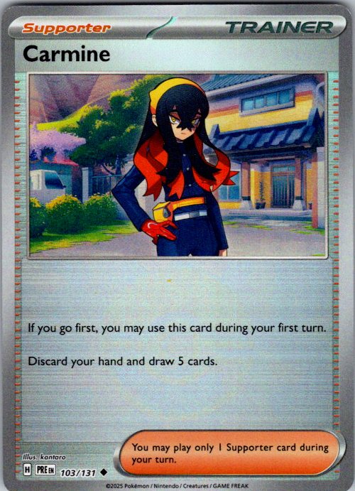 Carmine (Poke Ball Pattern)