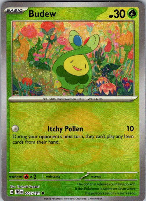 Budew (Poke Ball Pattern)