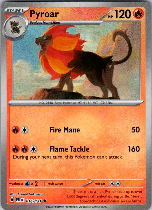 Pyroar (Poke Ball Pattern)
