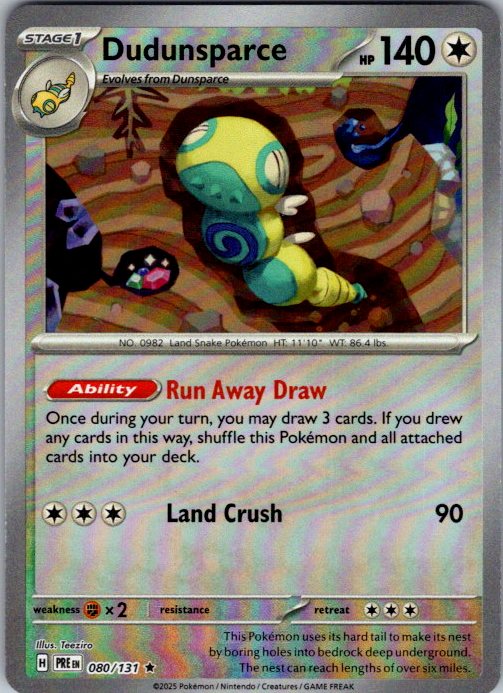 Dudunsparce (Poke Ball Pattern)