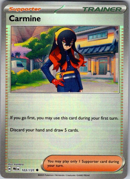 Carmine (Poke Ball Pattern)