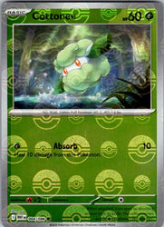 Cottonee (Poke Ball Pattern)