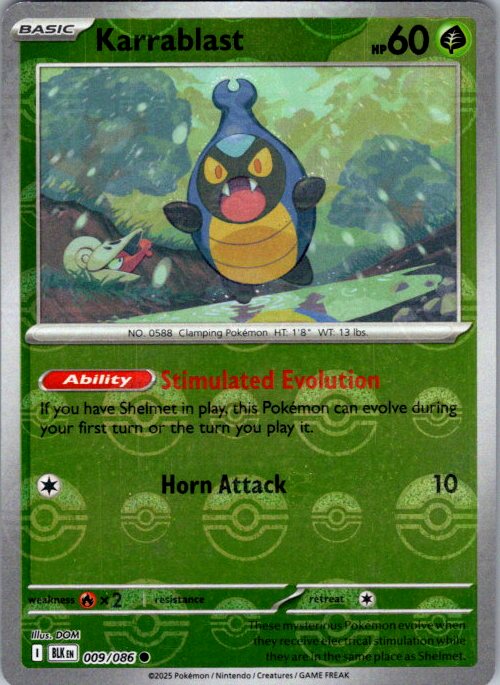 Karrablast (Poke Ball Pattern)