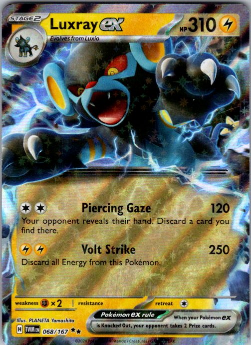 Luxray ex - 068/167