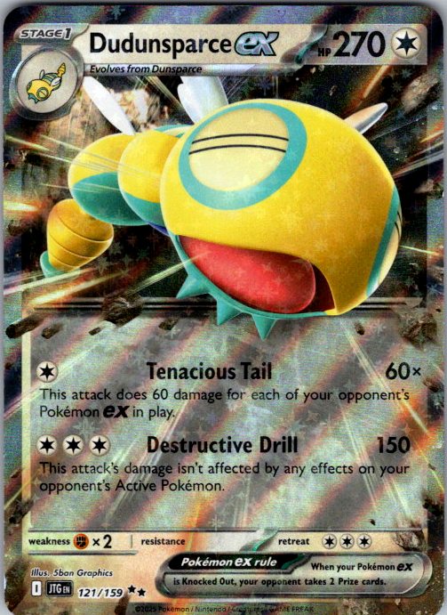 Dudunsparce ex - 121/159