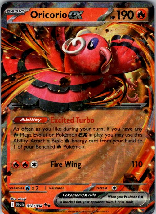 Oricorio ex - 018/094