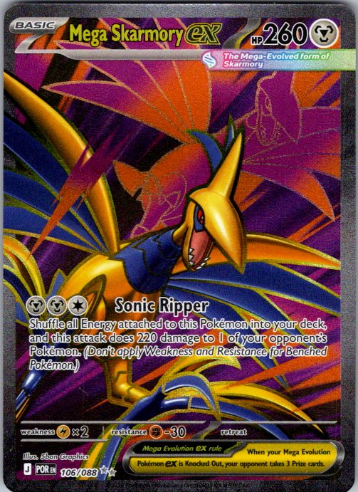 Mega Skarmory ex - 106/088