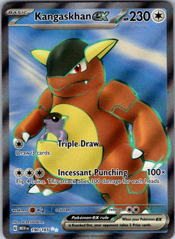 Kangaskhan ex - 190/165