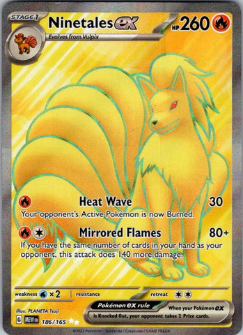 Ninetales ex - 186/165